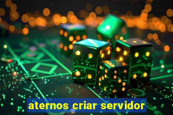 aternos criar servidor